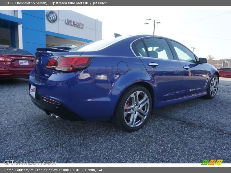 Slipstream Blue Metallic / Jet Black 2017 Chevrolet SS Sedan