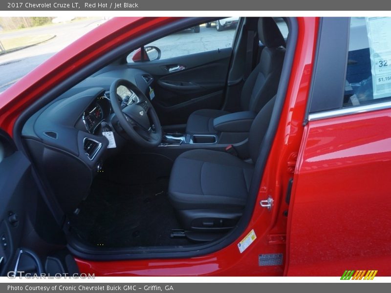 Red Hot / Jet Black 2017 Chevrolet Cruze LT