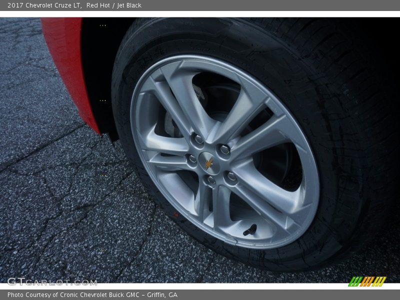 Red Hot / Jet Black 2017 Chevrolet Cruze LT