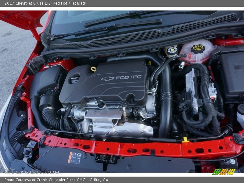Red Hot / Jet Black 2017 Chevrolet Cruze LT