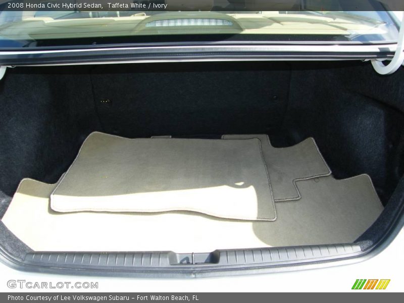 Taffeta White / Ivory 2008 Honda Civic Hybrid Sedan