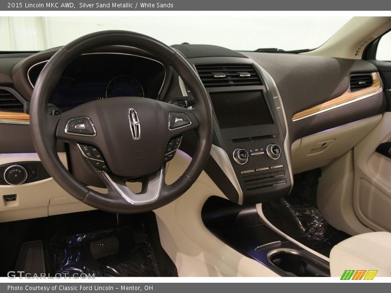 Dashboard of 2015 MKC AWD