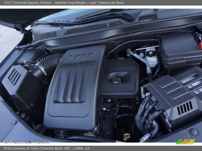Nightfall Gray Metallic / Light Titanium/Jet Black 2017 Chevrolet Equinox Premier