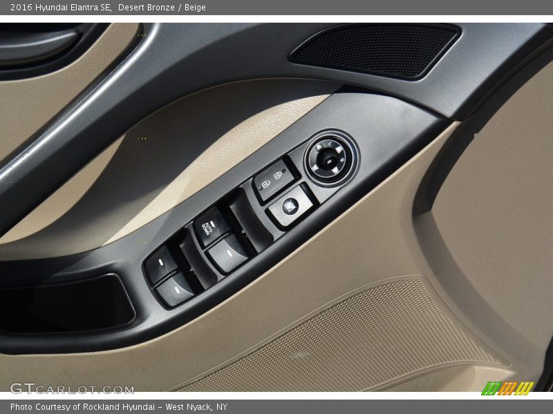 Desert Bronze / Beige 2016 Hyundai Elantra SE