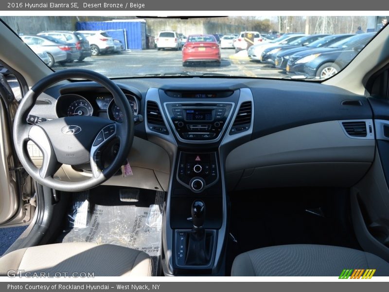 Desert Bronze / Beige 2016 Hyundai Elantra SE