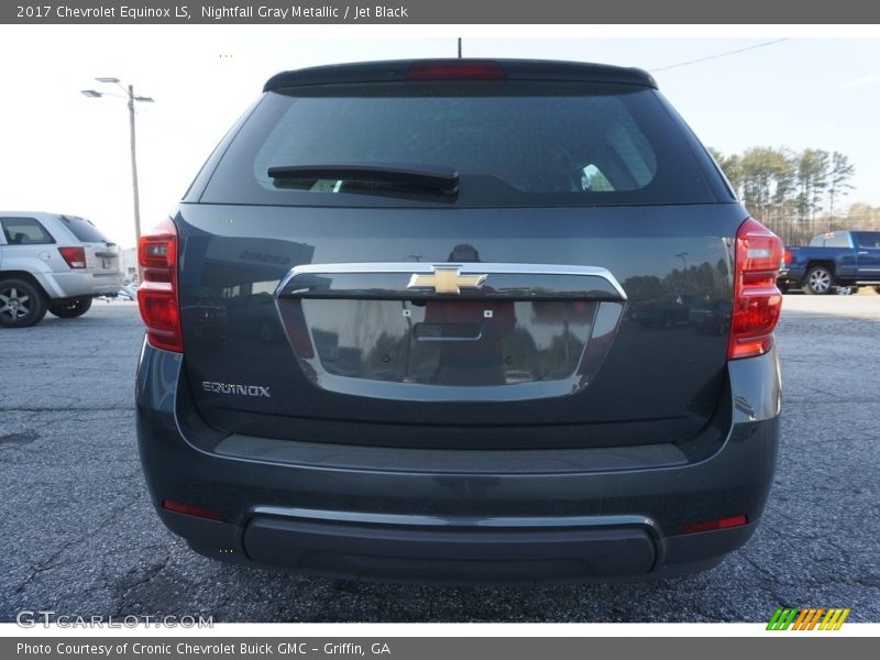 Nightfall Gray Metallic / Jet Black 2017 Chevrolet Equinox LS