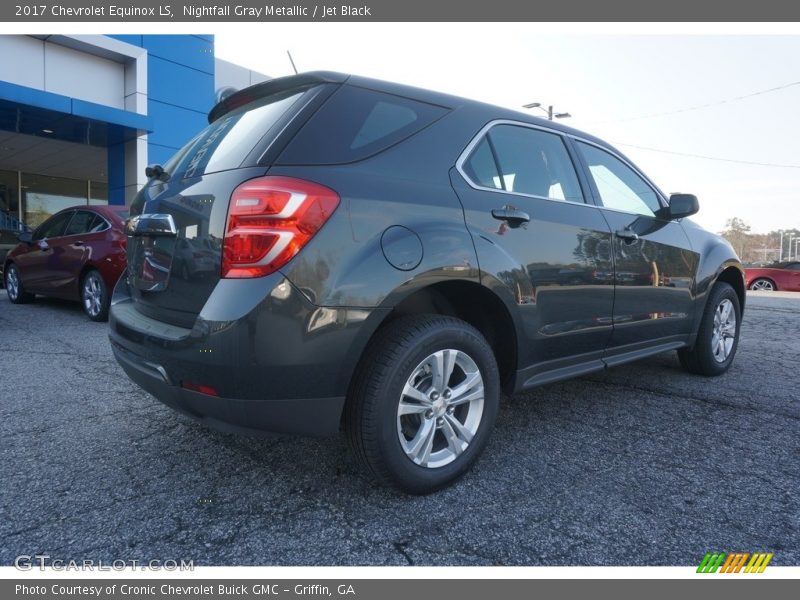 Nightfall Gray Metallic / Jet Black 2017 Chevrolet Equinox LS