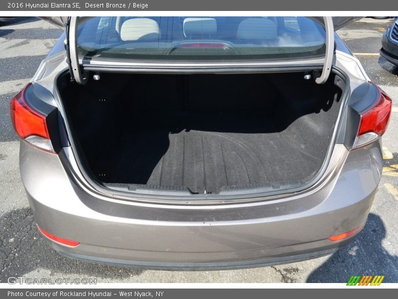 Desert Bronze / Beige 2016 Hyundai Elantra SE