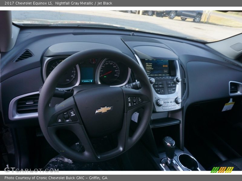 Nightfall Gray Metallic / Jet Black 2017 Chevrolet Equinox LS