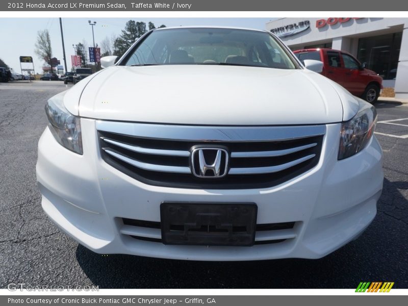 Taffeta White / Ivory 2012 Honda Accord LX Premium Sedan