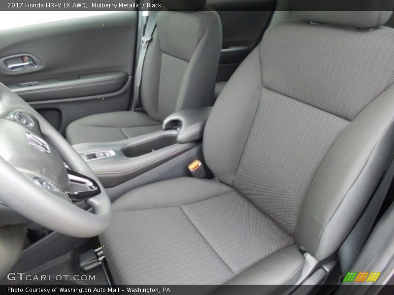 Mulberry Metallic / Black 2017 Honda HR-V LX AWD