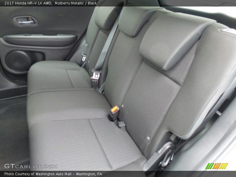 Mulberry Metallic / Black 2017 Honda HR-V LX AWD