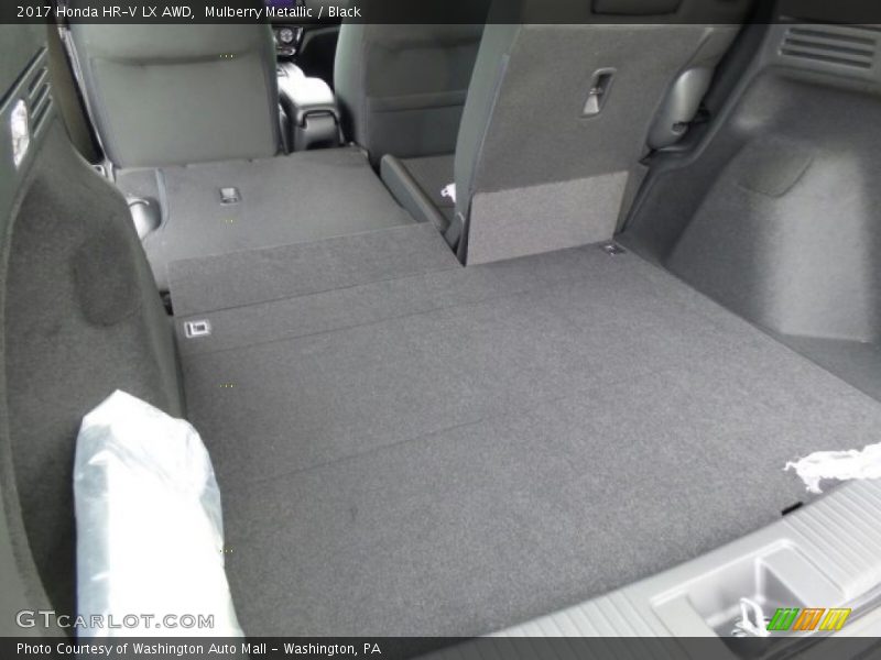 Mulberry Metallic / Black 2017 Honda HR-V LX AWD