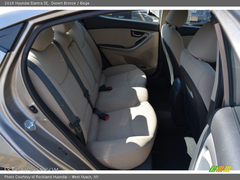 Desert Bronze / Beige 2016 Hyundai Elantra SE
