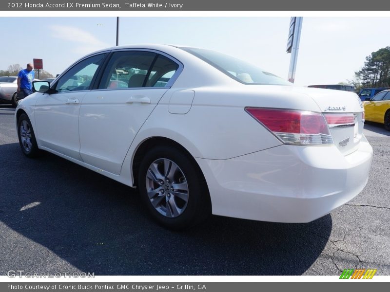 Taffeta White / Ivory 2012 Honda Accord LX Premium Sedan