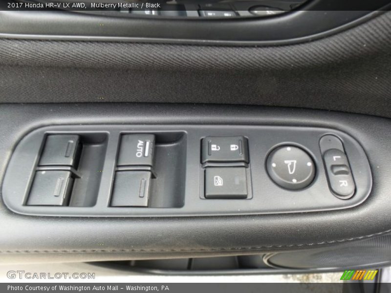 Mulberry Metallic / Black 2017 Honda HR-V LX AWD