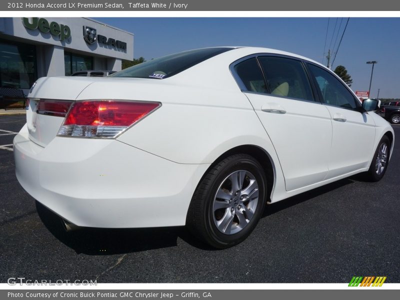 Taffeta White / Ivory 2012 Honda Accord LX Premium Sedan