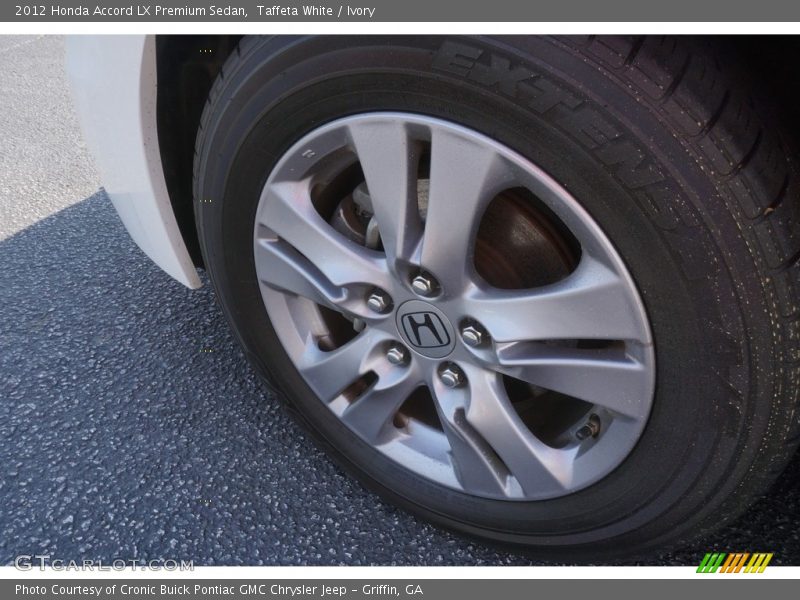 Taffeta White / Ivory 2012 Honda Accord LX Premium Sedan