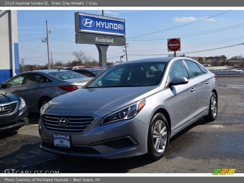 Shale Gray Metallic / Gray 2016 Hyundai Sonata SE