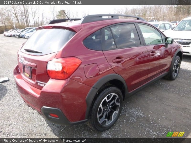 Venetian Red Pearl / Black 2017 Subaru Crosstrek 2.0i