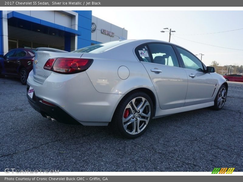 Silver Ice Metallic / Jet Black 2017 Chevrolet SS Sedan