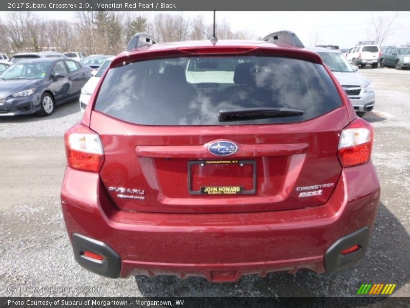 Venetian Red Pearl / Black 2017 Subaru Crosstrek 2.0i