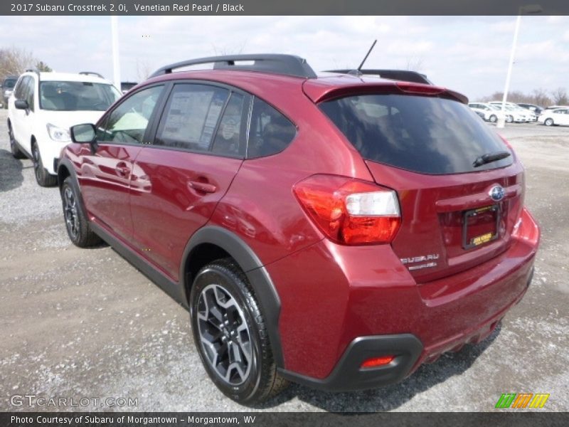 Venetian Red Pearl / Black 2017 Subaru Crosstrek 2.0i