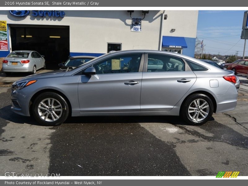 Shale Gray Metallic / Gray 2016 Hyundai Sonata SE