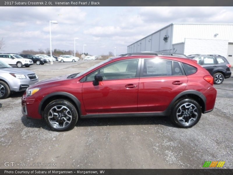 Venetian Red Pearl / Black 2017 Subaru Crosstrek 2.0i