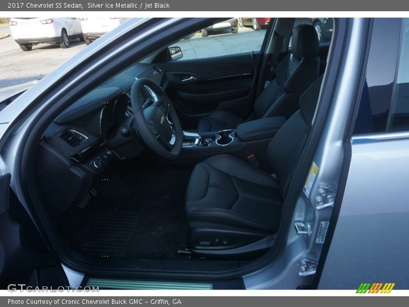 Silver Ice Metallic / Jet Black 2017 Chevrolet SS Sedan