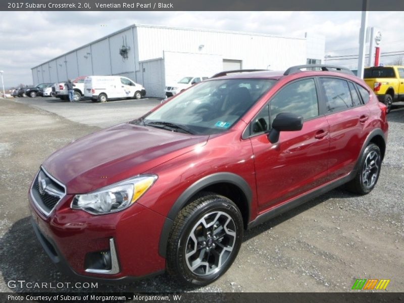 Venetian Red Pearl / Black 2017 Subaru Crosstrek 2.0i