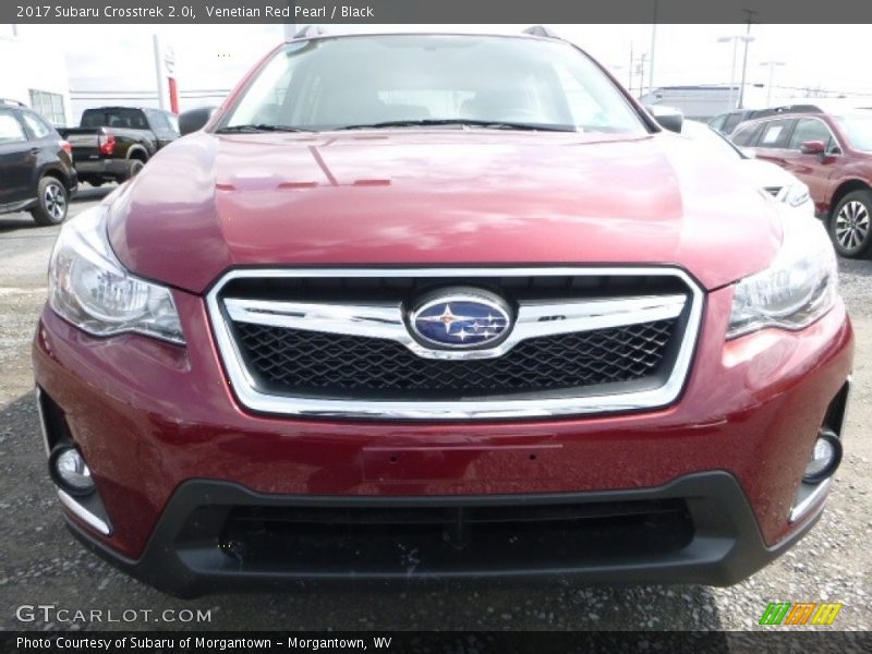 Venetian Red Pearl / Black 2017 Subaru Crosstrek 2.0i