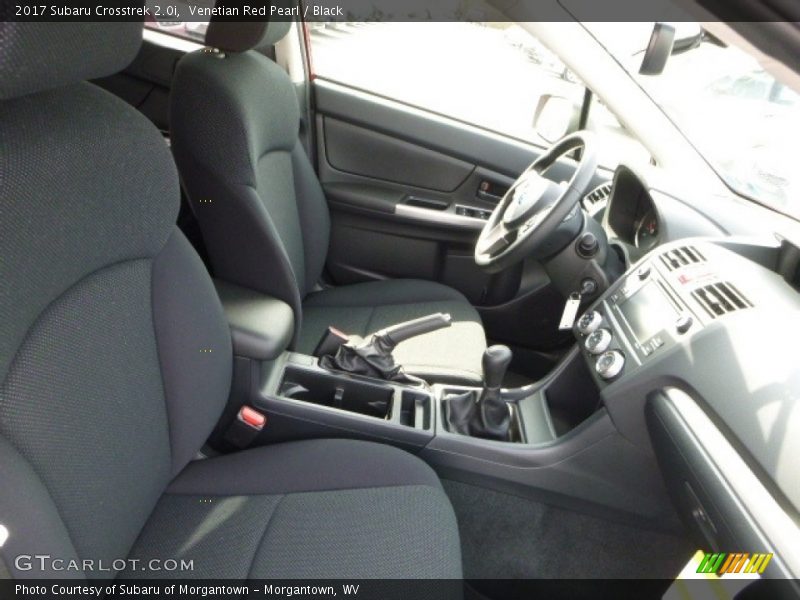 Venetian Red Pearl / Black 2017 Subaru Crosstrek 2.0i