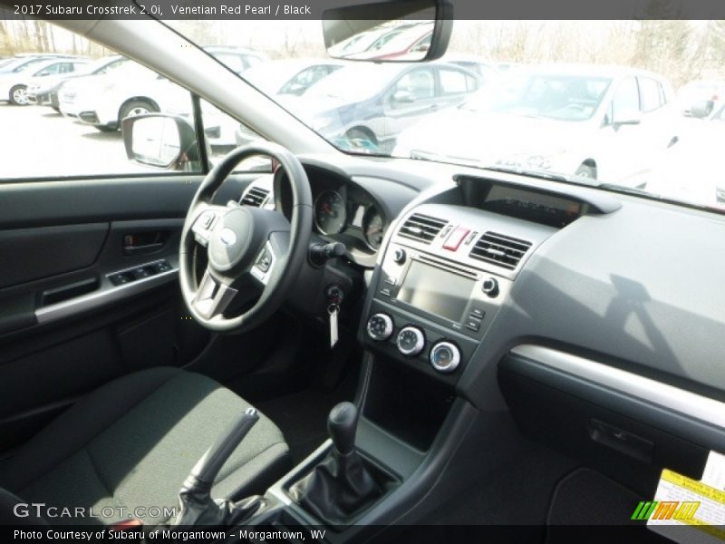 Venetian Red Pearl / Black 2017 Subaru Crosstrek 2.0i
