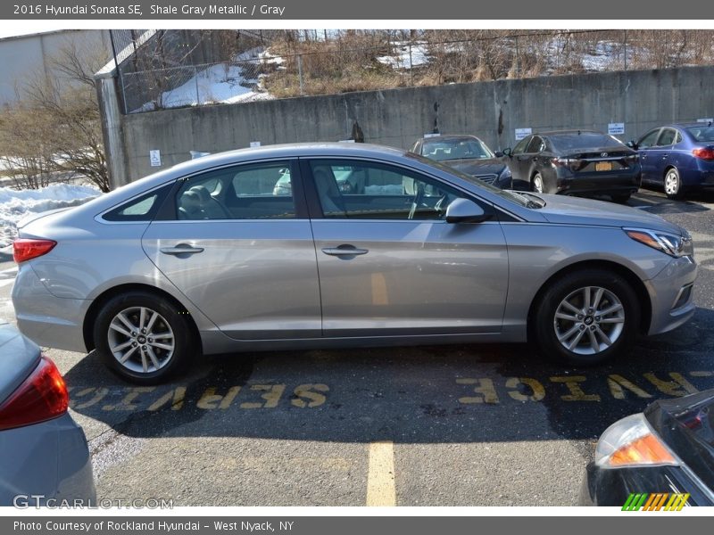 Shale Gray Metallic / Gray 2016 Hyundai Sonata SE