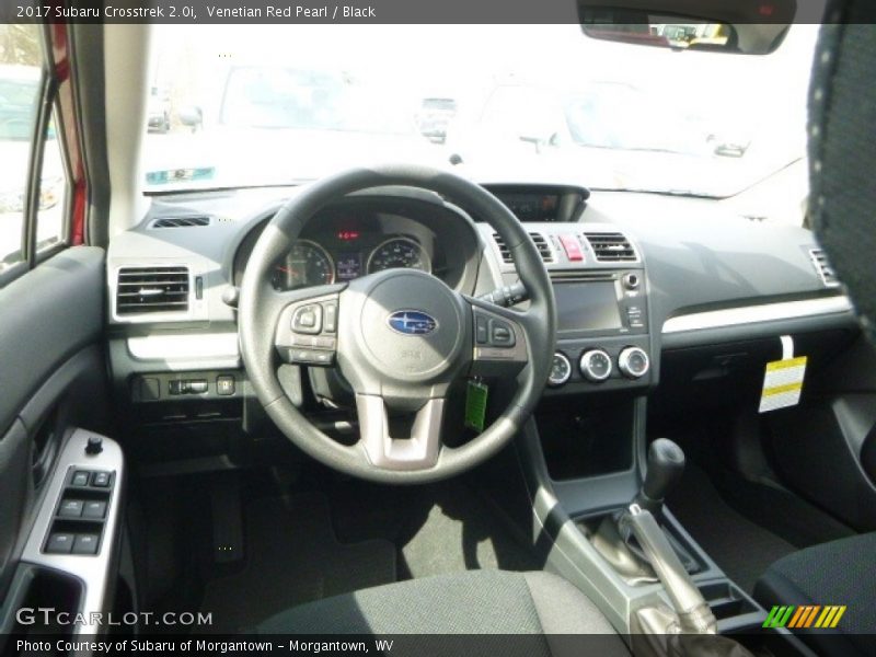 Venetian Red Pearl / Black 2017 Subaru Crosstrek 2.0i