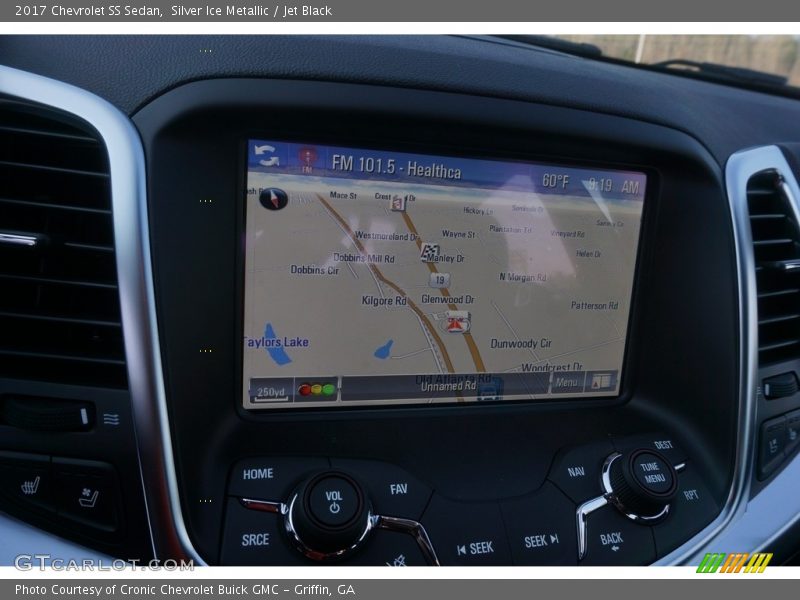 Navigation of 2017 SS Sedan