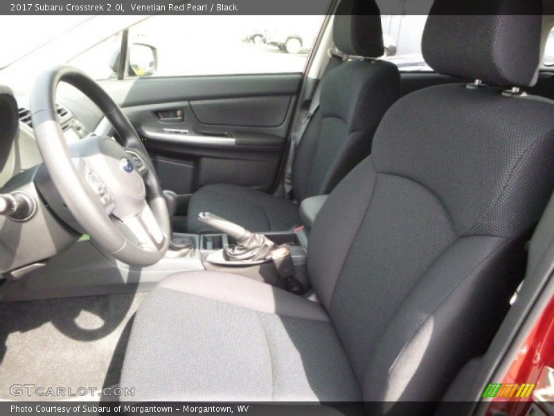 Venetian Red Pearl / Black 2017 Subaru Crosstrek 2.0i