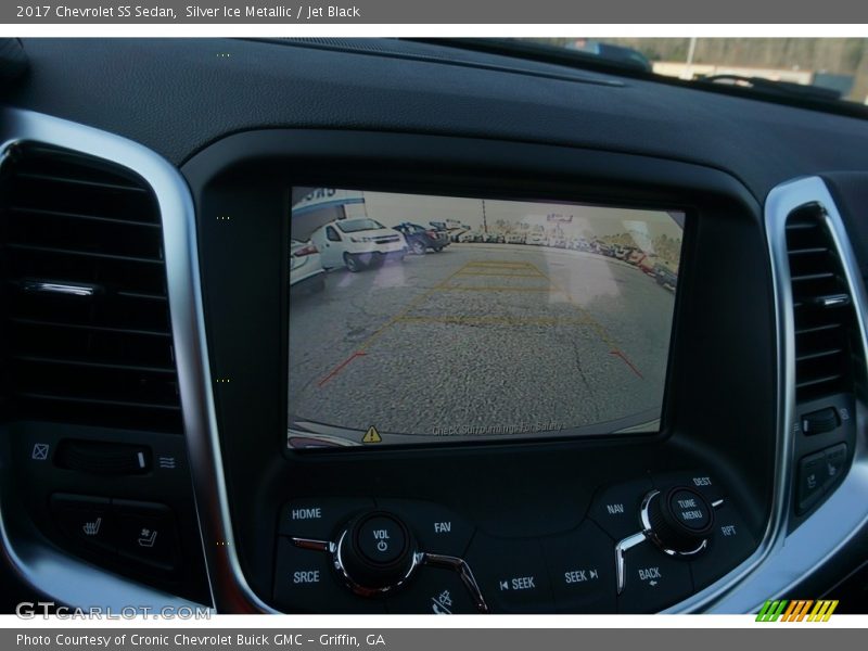 Silver Ice Metallic / Jet Black 2017 Chevrolet SS Sedan
