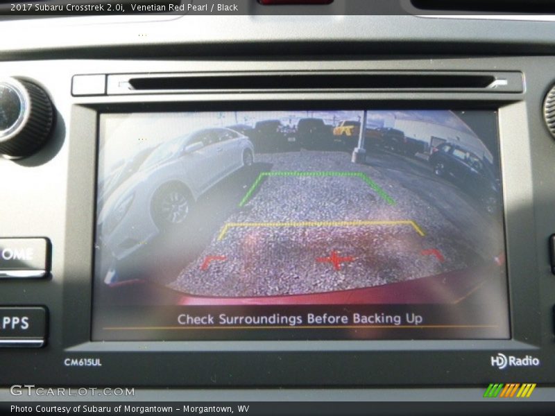 Venetian Red Pearl / Black 2017 Subaru Crosstrek 2.0i