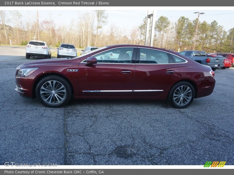 Crimson Red Tintcoat / Ebony 2017 Buick LaCrosse Essence