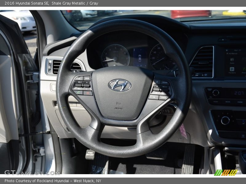 Shale Gray Metallic / Gray 2016 Hyundai Sonata SE