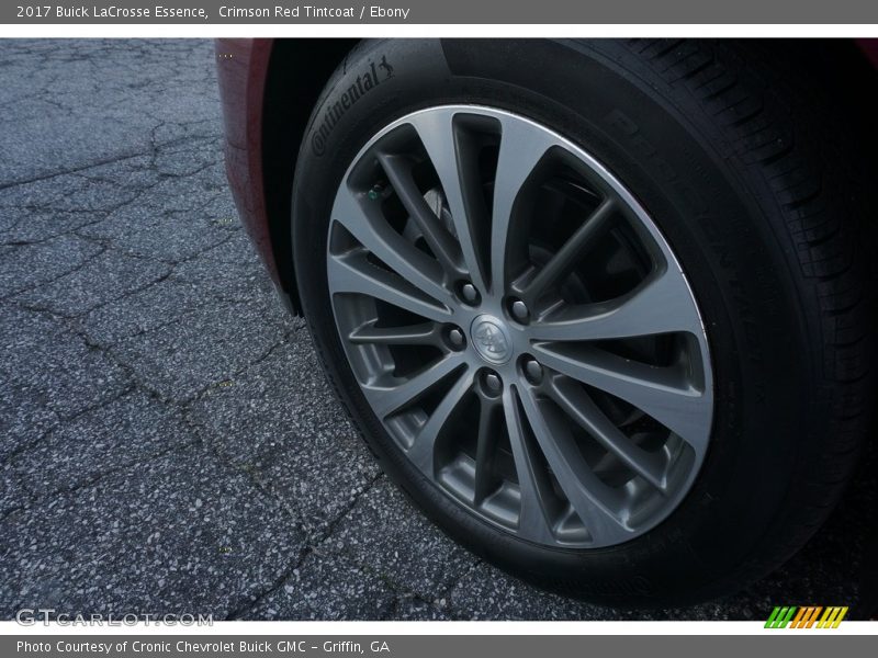 Crimson Red Tintcoat / Ebony 2017 Buick LaCrosse Essence