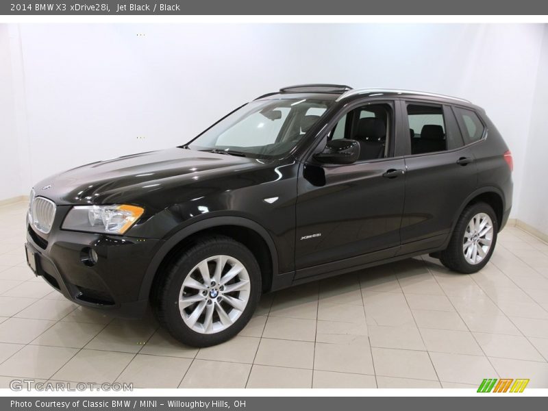 Jet Black / Black 2014 BMW X3 xDrive28i
