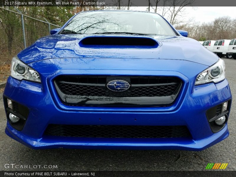 WR Blue Pearl / Carbon Black 2017 Subaru WRX Premium