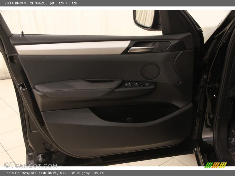 Jet Black / Black 2014 BMW X3 xDrive28i
