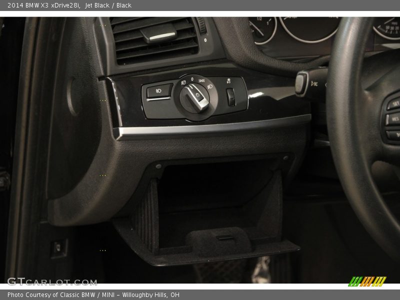 Jet Black / Black 2014 BMW X3 xDrive28i