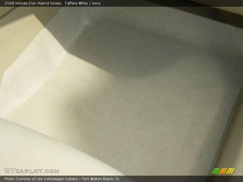 Taffeta White / Ivory 2008 Honda Civic Hybrid Sedan