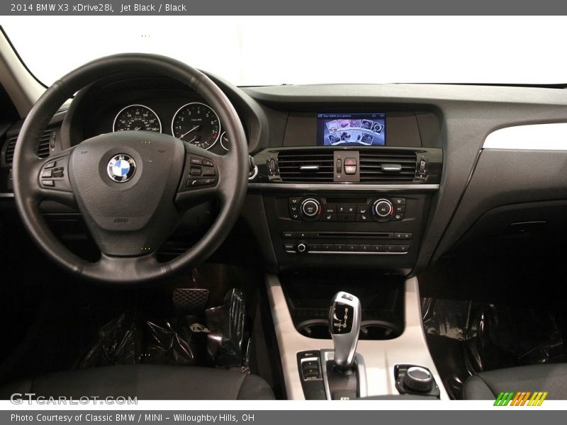 Jet Black / Black 2014 BMW X3 xDrive28i