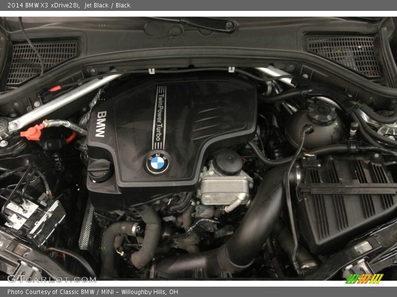 Jet Black / Black 2014 BMW X3 xDrive28i